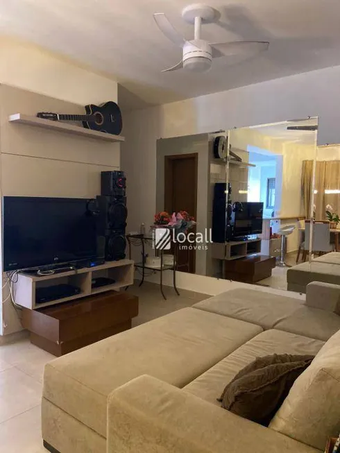 Foto 1 de Apartamento com 3 Quartos à venda, 80m² em Jardim Tarraf II, São José do Rio Preto