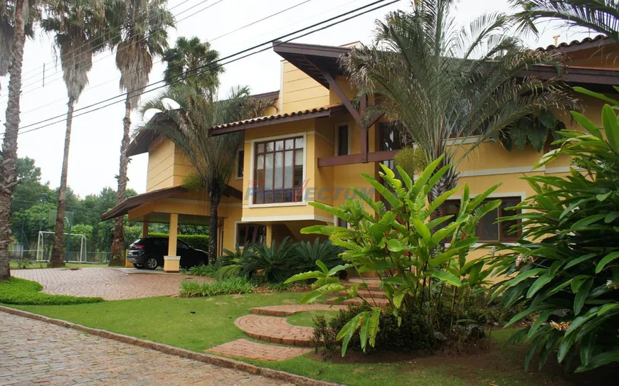 Foto 1 de Casa de Condomínio com 4 Quartos para venda ou aluguel, 408m² em Sítios de Recreio Gramado, Campinas