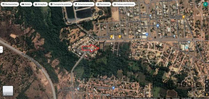 Foto 1 de Fazenda/Sítio à venda, 25395m² em Loteamento Bertaville, Palmas