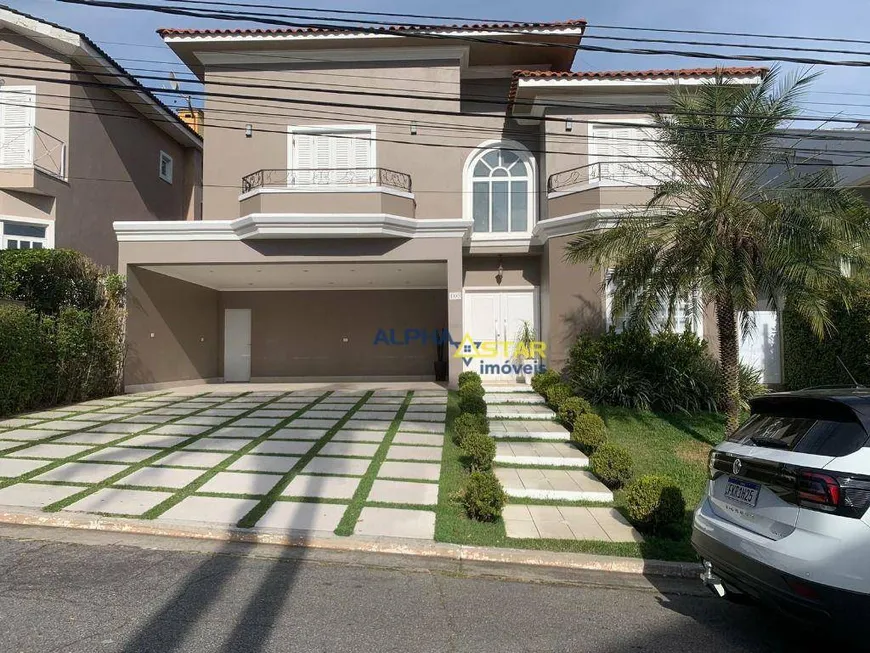 Foto 1 de Casa de Condomínio com 4 Quartos para alugar, 395m² em Alphaville, Santana de Parnaíba