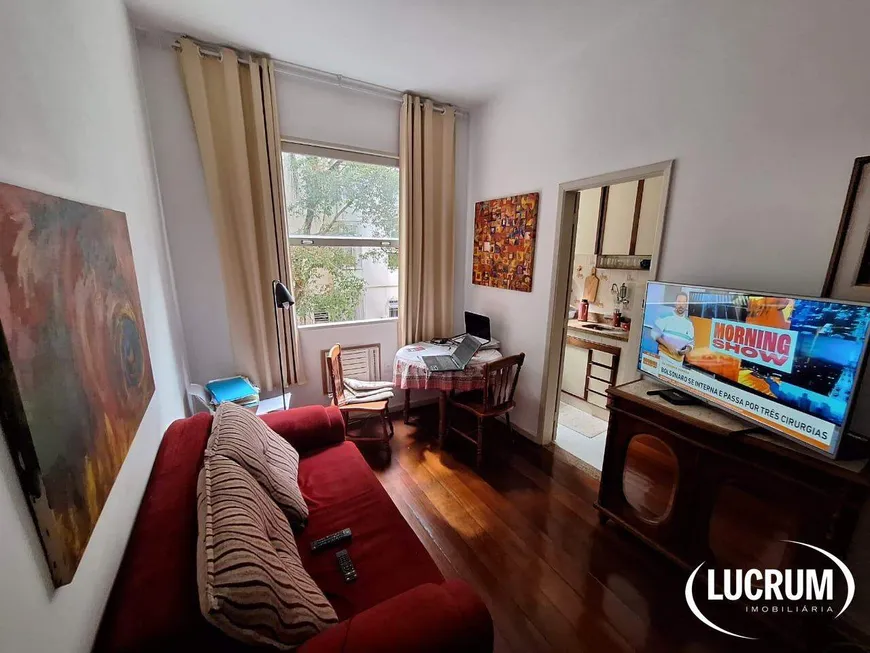 Foto 1 de Apartamento com 1 Quarto à venda, 35m² em Laranjeiras, Rio de Janeiro