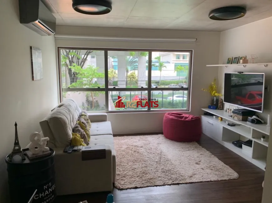 Foto 1 de Apartamento com 1 Quarto à venda, 70m² em Brooklin, São Paulo