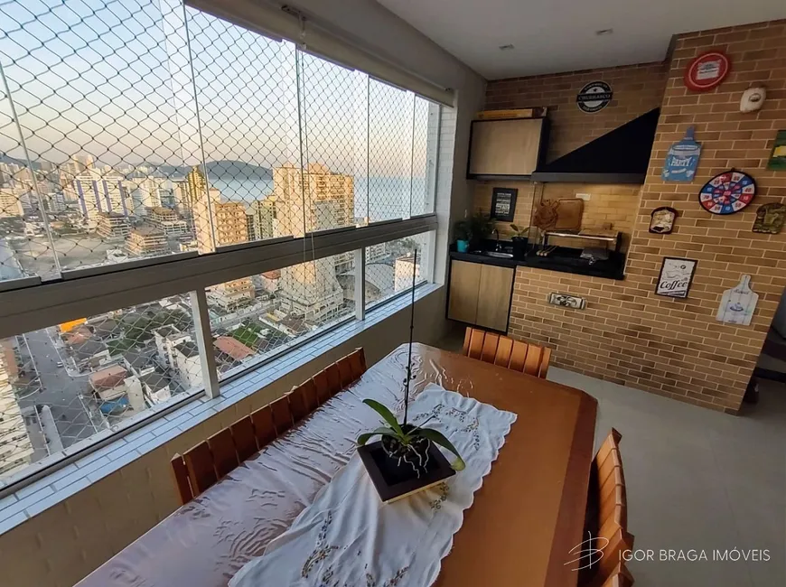 Foto 1 de Apartamento com 3 Quartos à venda, 126m² em Aviação, Praia Grande