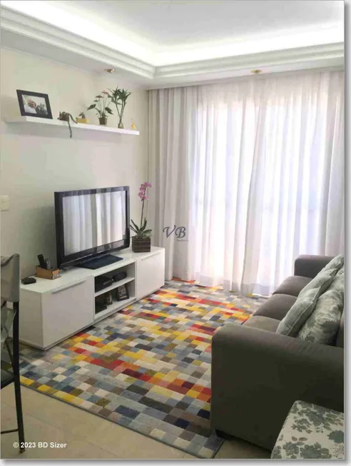 Foto 1 de Apartamento com 3 Quartos à venda, 77m² em Vila Príncipe de Gales, Santo André