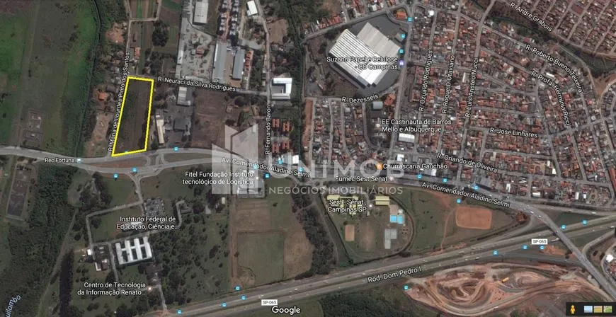 Foto 1 de Lote/Terreno à venda, 22000m² em Recanto Fortuna, Campinas