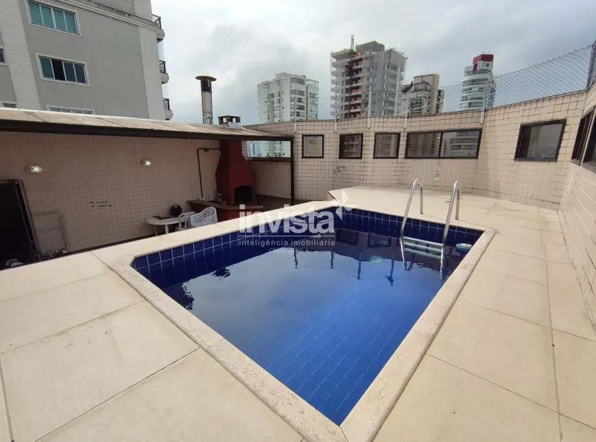 Foto 1 de Cobertura com 4 Quartos à venda, 229m² em Gonzaga, Santos
