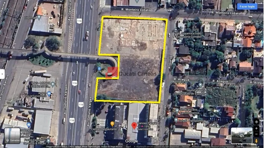 Foto 1 de Lote/Terreno para alugar, 139m² em Igara, Canoas