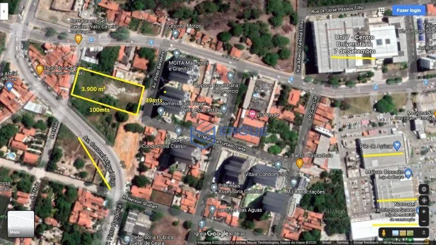 Foto 1 de Lote/Terreno à venda, 3900m² em Engenheiro Luciano Cavalcante, Fortaleza