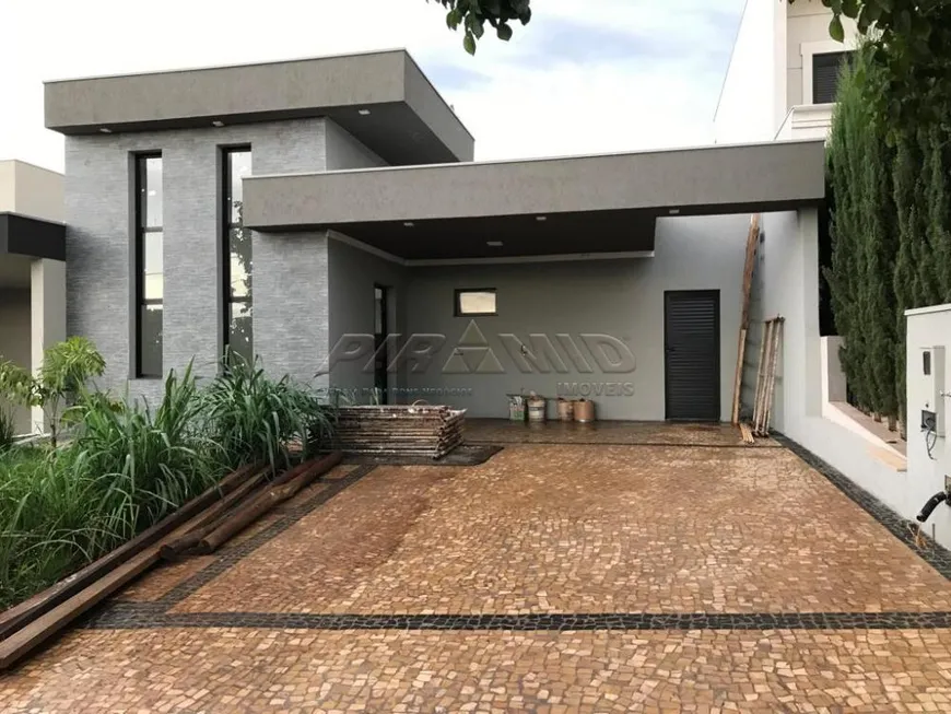 Foto 1 de Casa de Condomínio com 3 Quartos à venda, 174m² em Bonfim Paulista, Ribeirão Preto