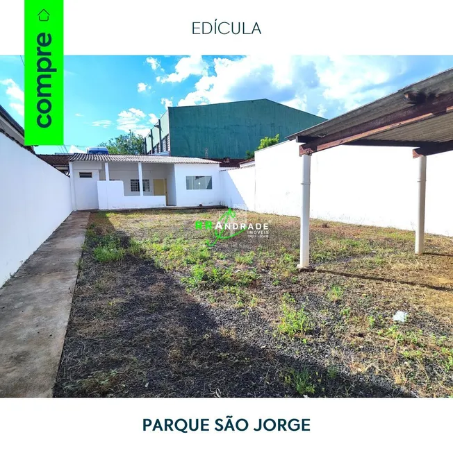 Foto 1 de Casa com 2 Quartos à venda, 70m² em Parque São Jorge, Franca