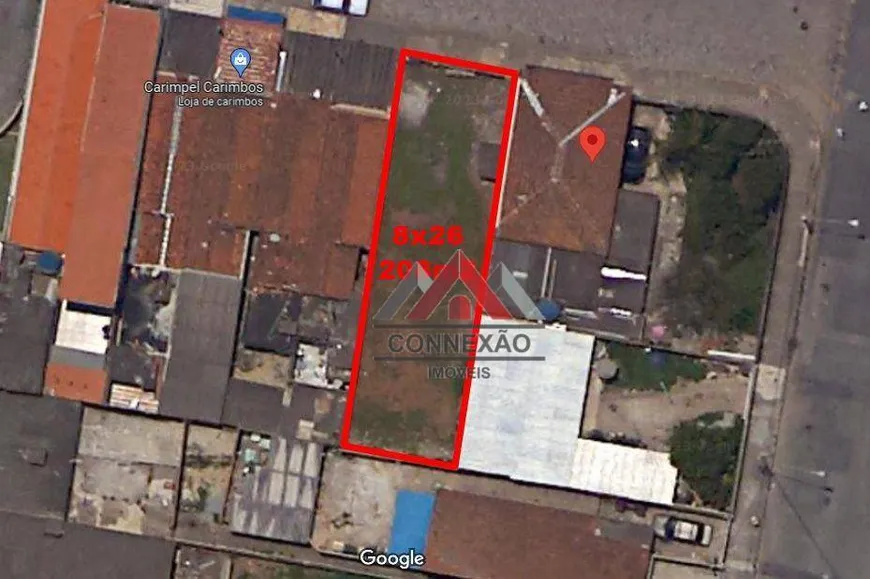 Foto 1 de Lote/Terreno à venda, 208m² em Jundiapeba, Mogi das Cruzes