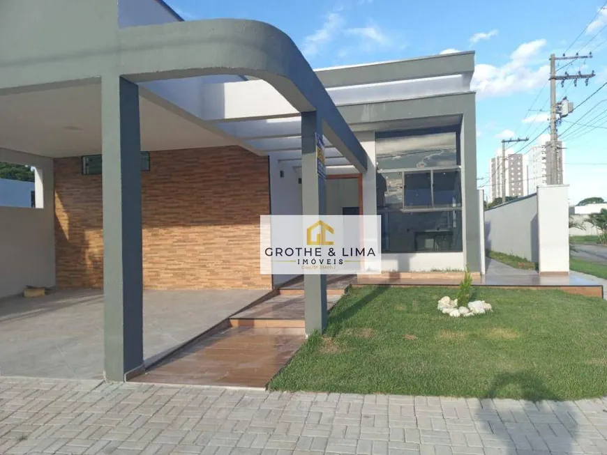 Foto 1 de Casa de Condomínio com 3 Quartos à venda, 134m² em Residencial Portal da Mantiqueira, Taubaté