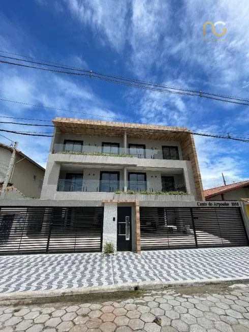 Foto 1 de Casa de Condomínio com 3 Quartos à venda, 75m² em Maracanã, Praia Grande