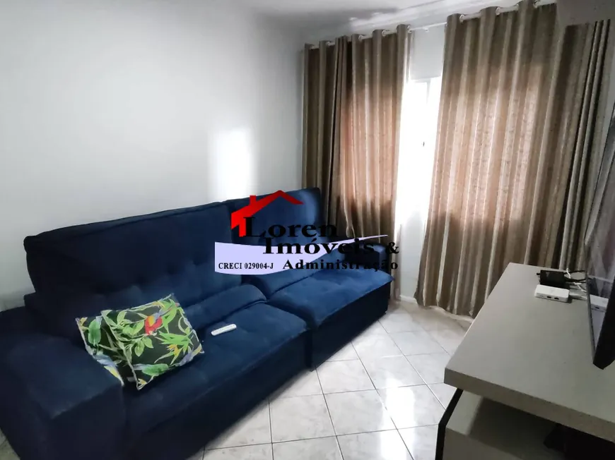 Foto 1 de Apartamento com 1 Quarto à venda, 70m² em Vila Cascatinha, São Vicente