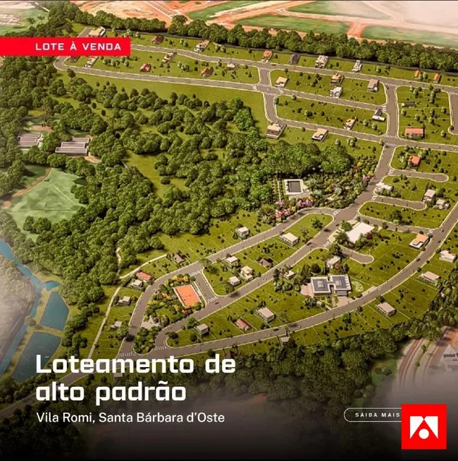 Foto 1 de Lote/Terreno à venda, 300m² em Vila Romi, Santa Bárbara D'Oeste