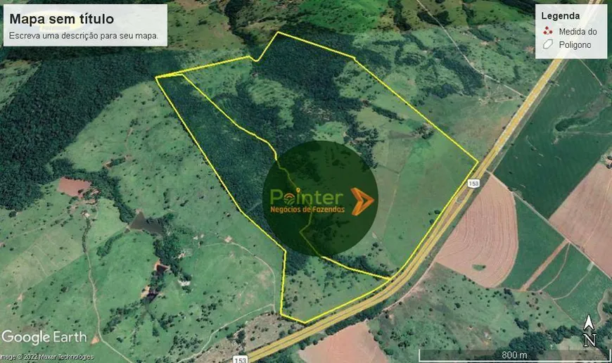 Foto 1 de Fazenda/Sítio à venda, 1452000m² em Zona Rural , Morrinhos