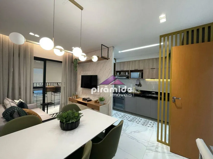 Foto 1 de Apartamento com 2 Quartos à venda, 56m² em Parque Industrial, São José dos Campos