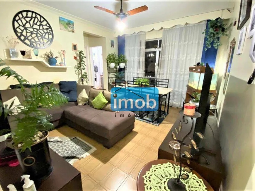 Foto 1 de Apartamento com 1 Quarto à venda, 53m² em José Menino, Santos