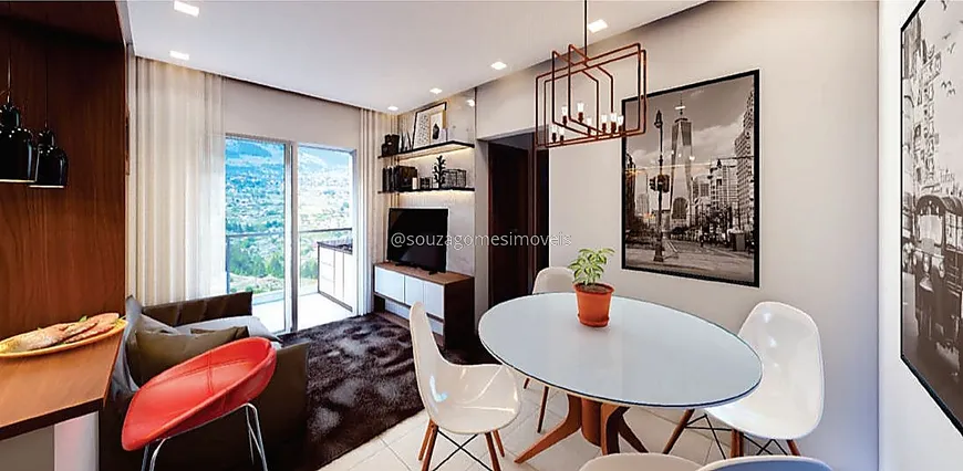 Foto 1 de Apartamento com 2 Quartos à venda, 51m² em Santa Catarina, Juiz de Fora
