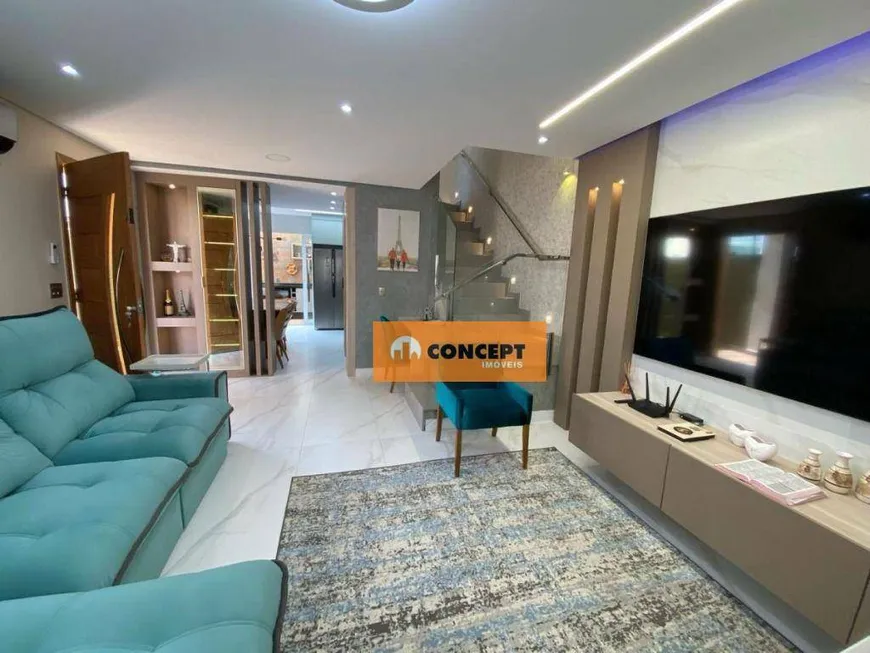 Foto 1 de Casa de Condomínio com 3 Quartos à venda, 84m² em Jardim Carlos Cooper, Suzano