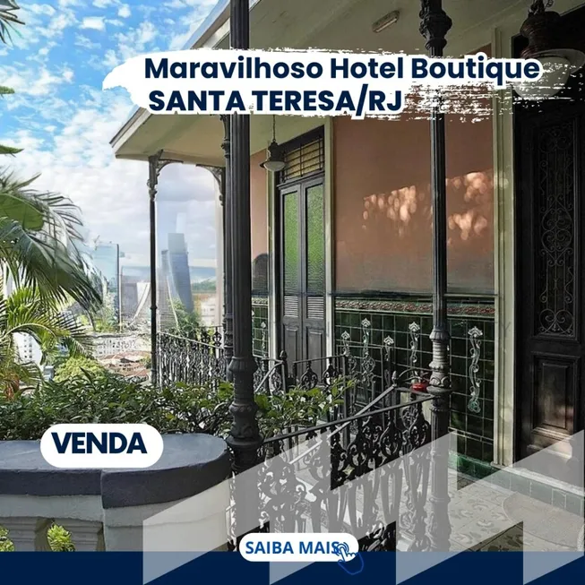 Foto 1 de Casa com 6 Quartos à venda, 600m² em Santa Teresa, Rio de Janeiro