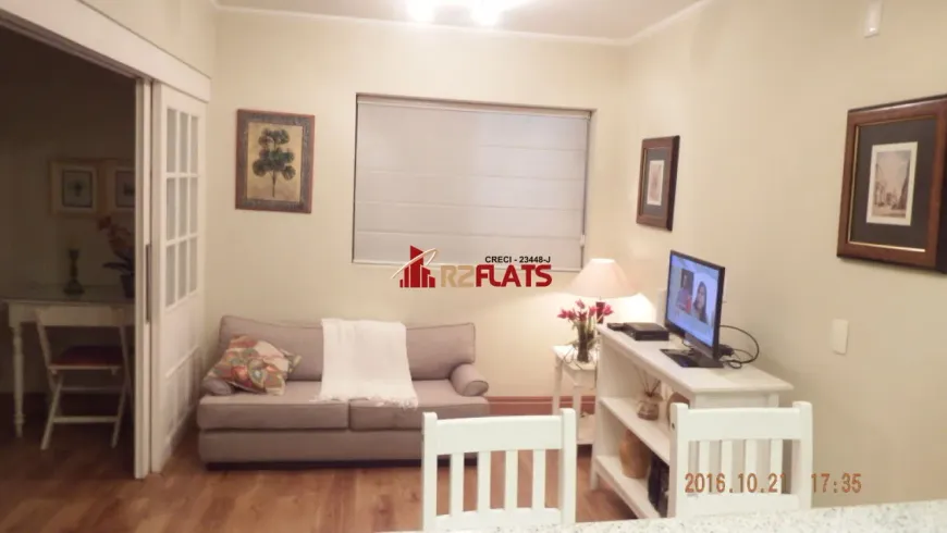 Foto 1 de Flat com 1 Quarto à venda, 40m² em Itaim Bibi, São Paulo