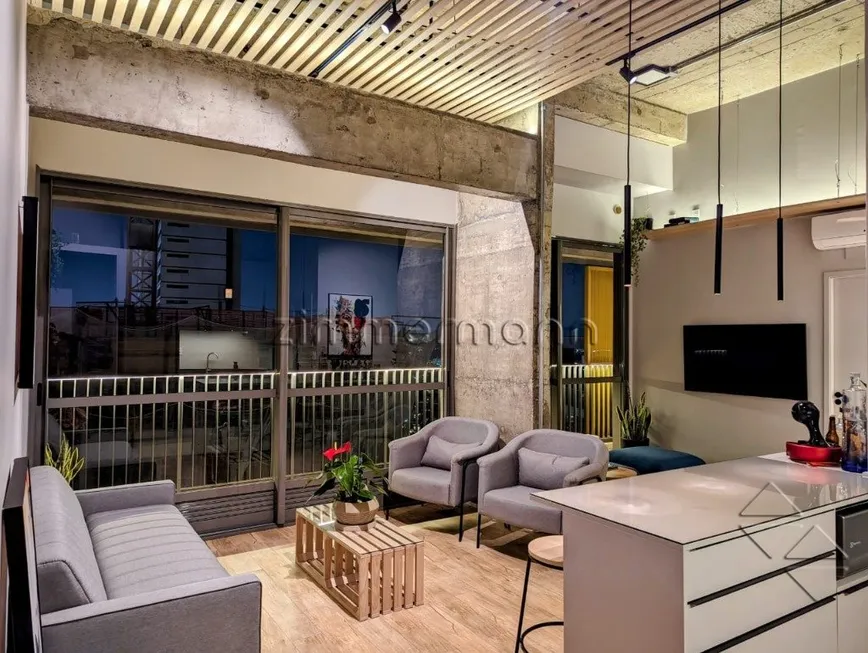 Foto 1 de Apartamento com 1 Quarto à venda, 62m² em Vila Madalena, São Paulo