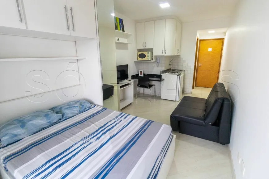 Foto 1 de Flat com 1 Quarto para alugar, 27m² em Pinheiros, São Paulo