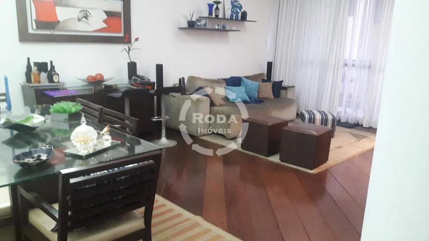 Foto 1 de Apartamento com 3 Quartos à venda, 120m² em Embaré, Santos