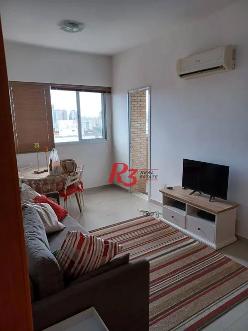 Foto 1 de Apartamento com 1 Quarto à venda, 51m² em Vila Belmiro, Santos