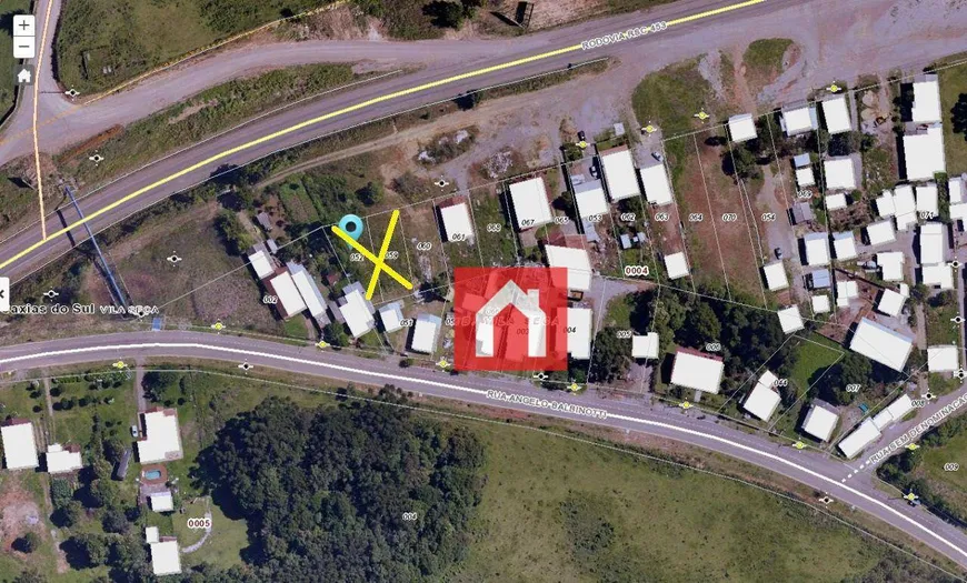 Foto 1 de Lote/Terreno à venda, 772m² em Vila Seca, Caxias do Sul