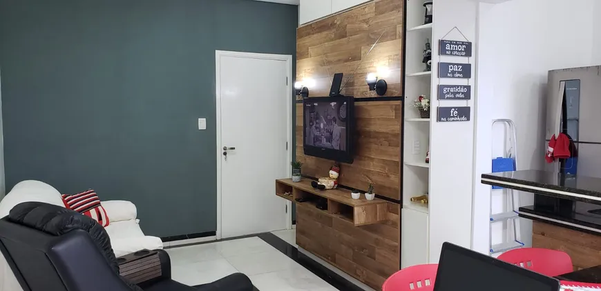 Foto 1 de Apartamento com 1 Quarto à venda, 40m² em José Menino, Santos