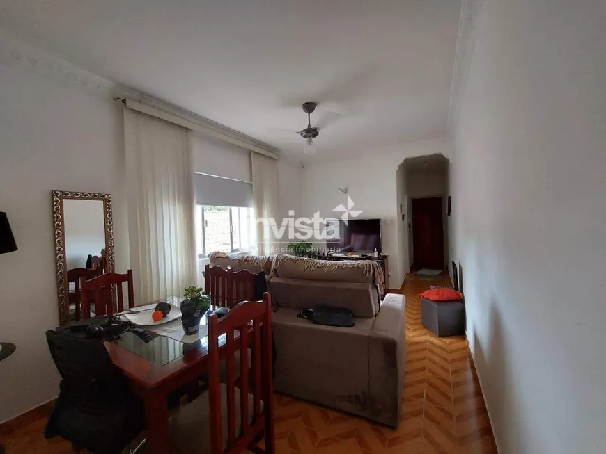 Foto 1 de Apartamento com 2 Quartos à venda, 72m² em Ponta da Praia, Santos