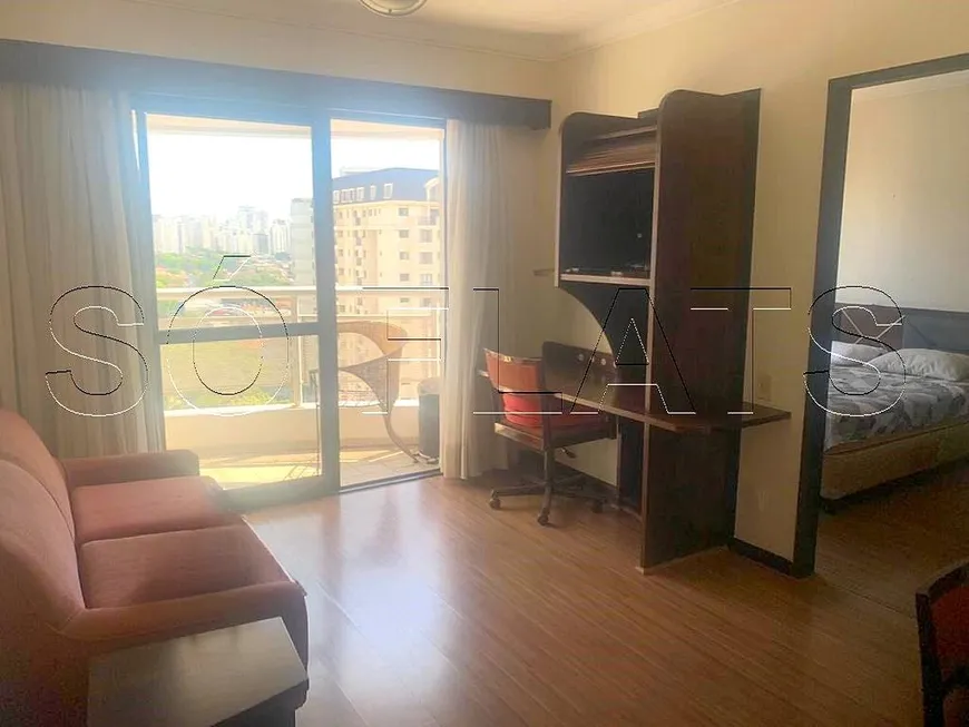 Foto 1 de Flat com 1 Quarto à venda, 36m² em Moema, São Paulo