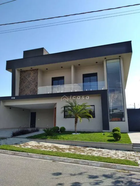 Foto 1 de Casa de Condomínio com 3 Quartos à venda, 243m² em Reserva Aruanã, São José dos Campos