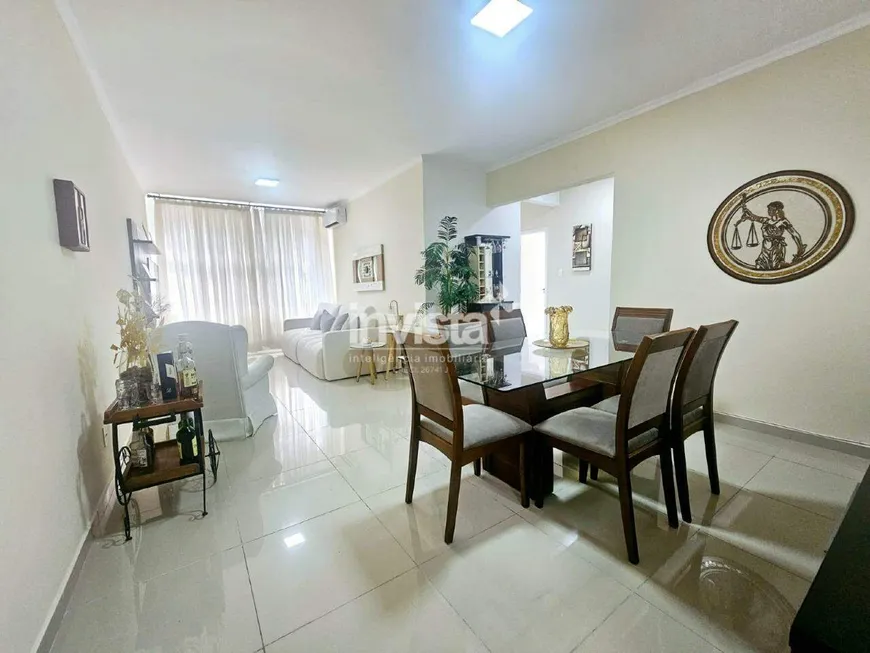 Foto 1 de Apartamento com 2 Quartos à venda, 117m² em Campo Grande, Santos