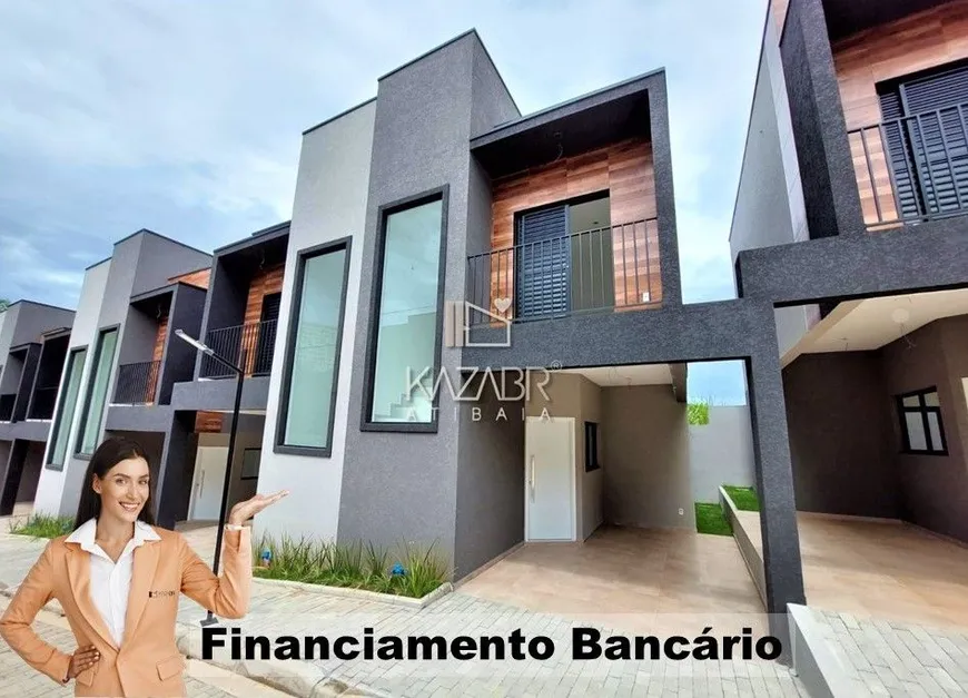 Foto 1 de Casa de Condomínio com 2 Quartos à venda, 70m² em Jardim Santo Antonio, Atibaia
