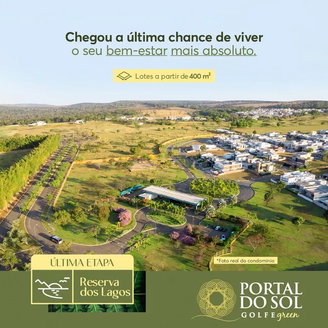 Foto 1 de Lote/Terreno à venda, 360m² em Residencial Goiânia Golfe Clube, Goiânia