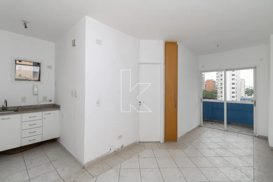 Foto 1 de Apartamento com 1 Quarto para venda ou aluguel, 28m² em Moema, São Paulo
