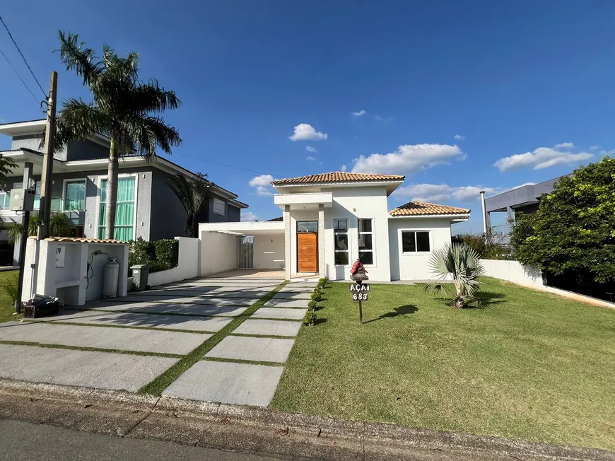 Foto 1 de Casa de Condomínio com 3 Quartos para venda ou aluguel, 260m² em Chacara do Remanso, Vargem Grande Paulista