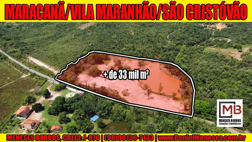 Foto 1 de Lote/Terreno com 1 Quarto à venda, 33308m² em Maracana, São Luís