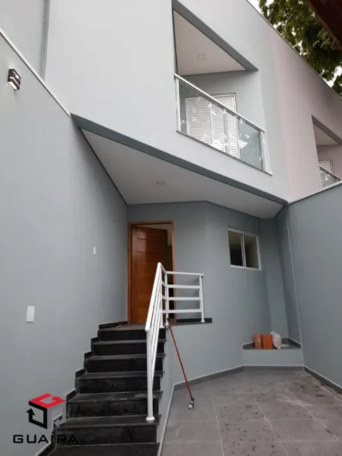 Foto 1 de Sobrado com 2 Quartos à venda, 114m² em Utinga, Santo André