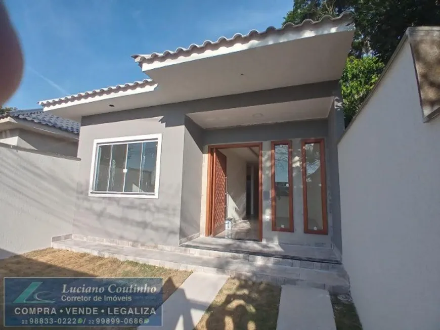 Foto 1 de Casa com 2 Quartos à venda, 95m² em Pontinha, Araruama