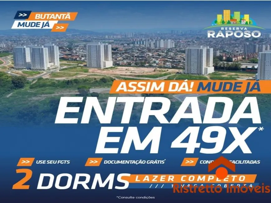 Foto 1 de Apartamento com 2 Quartos à venda, 44m² em Jardim Boa Vista, São Paulo