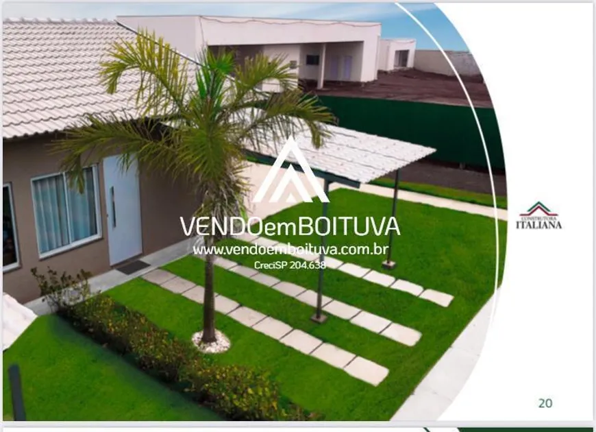 Foto 1 de Casa de Condomínio com 2 Quartos à venda, 140m² em Portal Ville Azaleia, Boituva