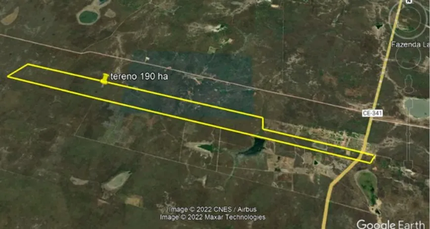 Foto 1 de Lote/Terreno à venda, 1900000m² em Croatá, São Gonçalo do Amarante