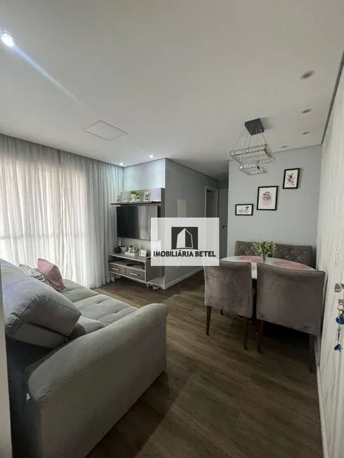 Foto 1 de Apartamento com 2 Quartos à venda, 52m² em Vila Alzira, Santo André