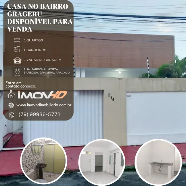 Foto 1 de Casa com 3 Quartos à venda, 260m² em Grageru, Aracaju