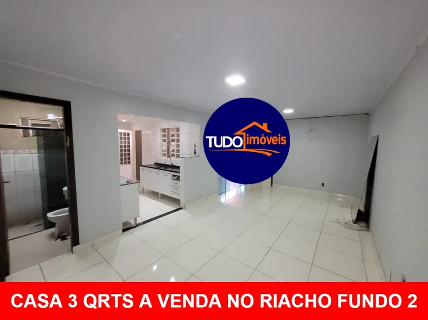 Foto 1 de Casa com 3 Quartos à venda, 150m² em Riacho Fundo II, Brasília