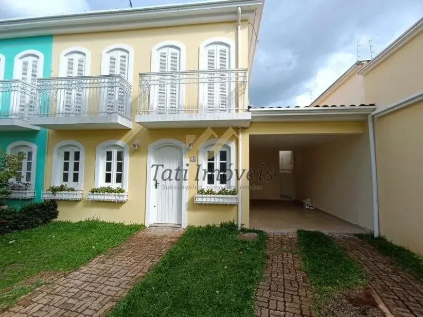 Foto 1 de Casa de Condomínio com 3 Quartos à venda, 196m² em Jardim Bandeirantes, São Carlos